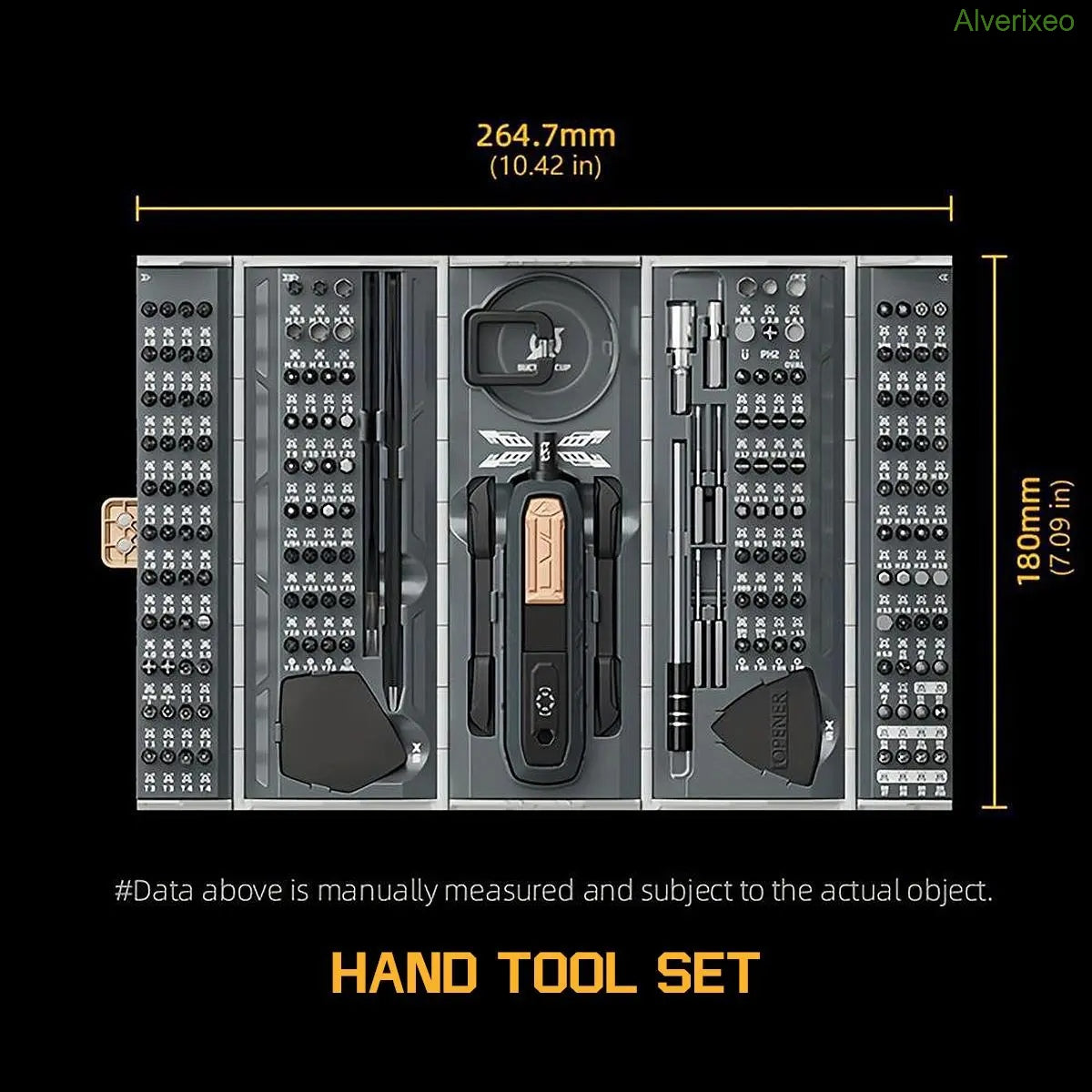 180-in-1 Precision Screwdriver Set – Professional Repair Tool Kit