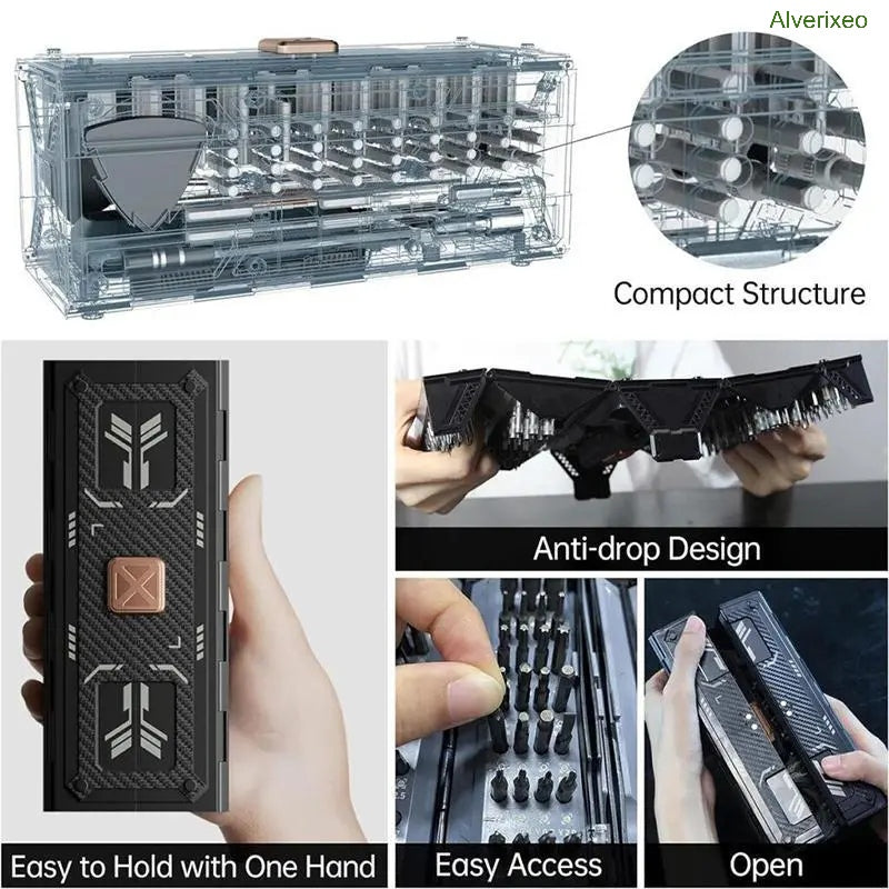180-in-1 Precision Screwdriver Set – Professional Repair Tool Kit